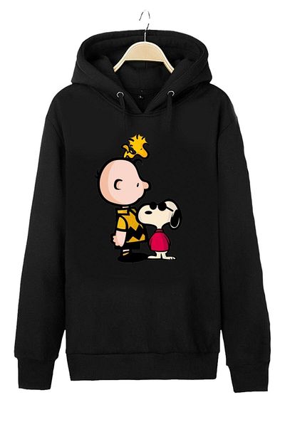 Pisa Art Φούτερ με κουκούλα Unisex Oversize Snoopy