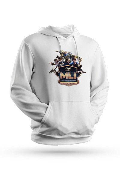 Pisa Art Φούτερ με κουκούλα Mobile Legends Freya με στάμπα λευκό Unisex