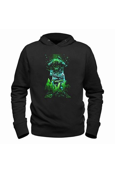 Pisa Art Μαύρο φούτερ Hulk
