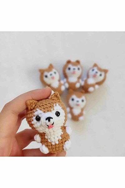 Engin TT Amigurumi Oyuncak Anahtarlık 1 Adet (KÖPEK-6 CM)