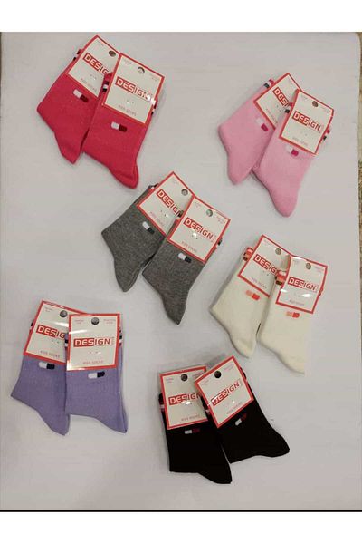 Design Socks DESIGN COTTON CHILDREN'S SOCKS 6-PACK