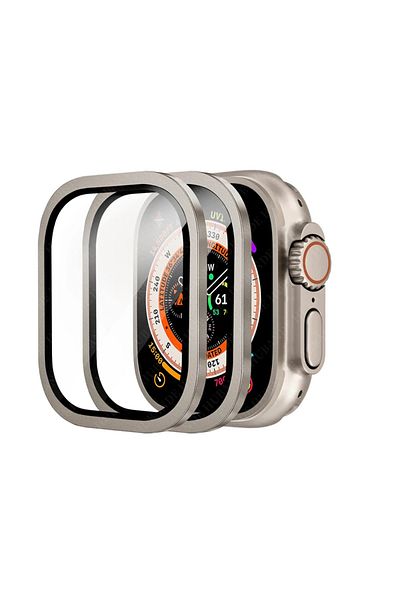 GREGOSS 49 mm Hd Screen Protector Anti Scratch Resistant Metal Protection Compatible with Apple Watch Ultra 8/2