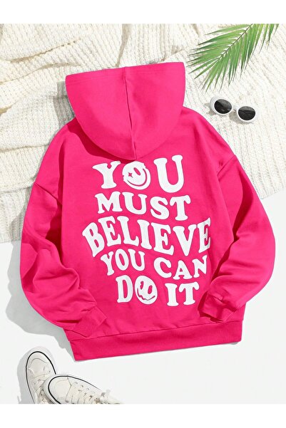 Adrift Hanorac grafic cu slogan și desene animate din seria Coke