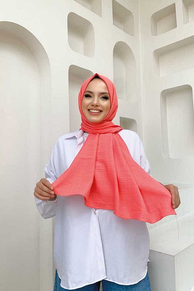 Bym Fashion 2052 Shawl Coral