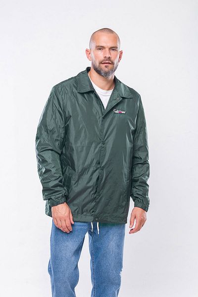 Kevin K238 Men's Green Thin Seasonal Coat