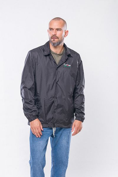 Kevin K238 Men's Black Thin Seasonal Coat