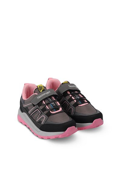 Slazenger Sneaker Kids Shoes Dark Grey/Pink