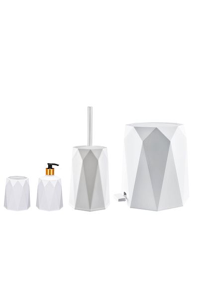 Elif Bathroom Set (4 pieces)