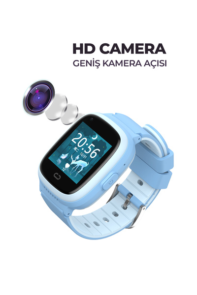 Havit KW11 4G Sim Kartlı Akıllı Çocuk Saati - Görüntülü Görüşme