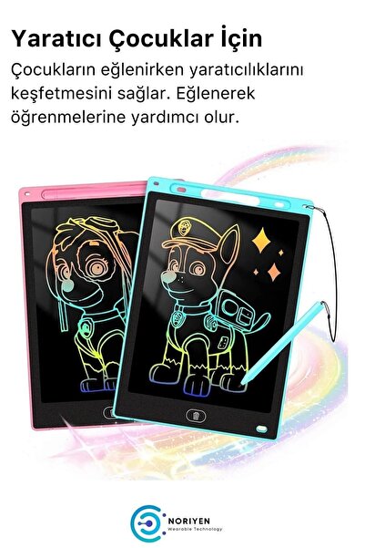Genel Markalar Lcd Ekranlı Kalemli Dijital Çizim Tableti Yazı Tahtası Boyama ...
