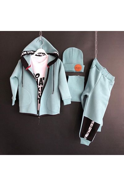 Zelhankids 5 Pieces Boy's Tracksuit Set