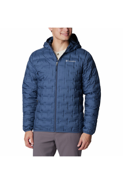 Columbia Delta Ridge Down Hooded Erkek Kaz Tüyü Mont