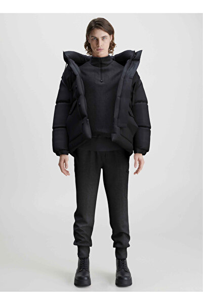 Calvin Klein Jeans Normalne crne muške trenerke J30J323510BEH