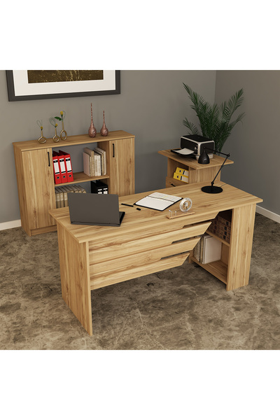 Kalender Dekor STEEN-1-3-4 OFİS BÜRO MASASI TAKIMI