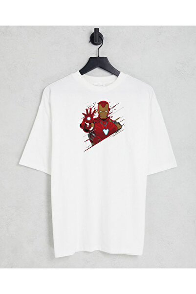 Baskılı Oversize Unisex T-Shirt