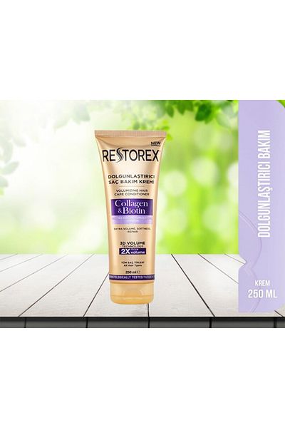 Restorex Plumping Hair Care Cream Collagen & Biotin 250 Ml
