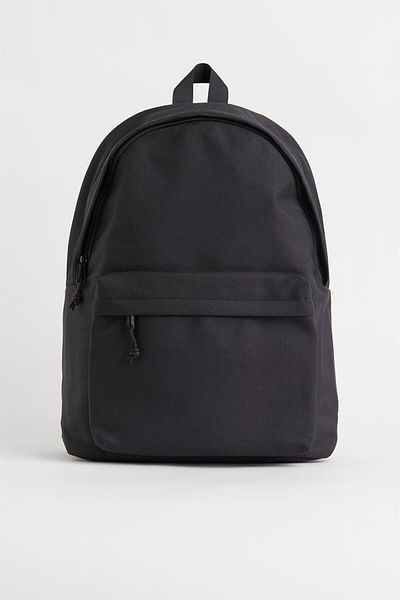 Toum Gzm Streetwear Unisex Black Backpack