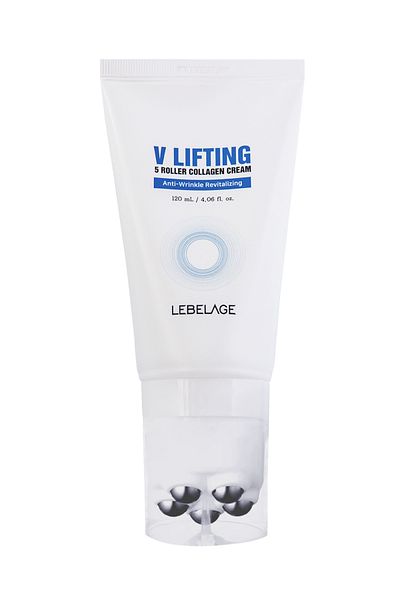 LEBELAGE Collagen Containing Chin Line Shaping V Lifting Cream 5 Rollers 120ml