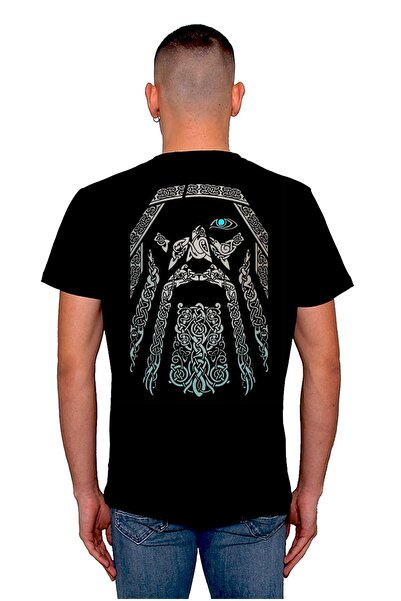 baskwear Λογότυπο Odin Vikings Μπλουζάκι Unisex Vikings Warrior Warrior