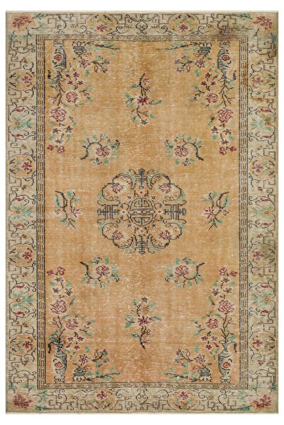 Sempati halı Klasik Modern Vintage El Dokuma Halı 187 x 271 cm 10134