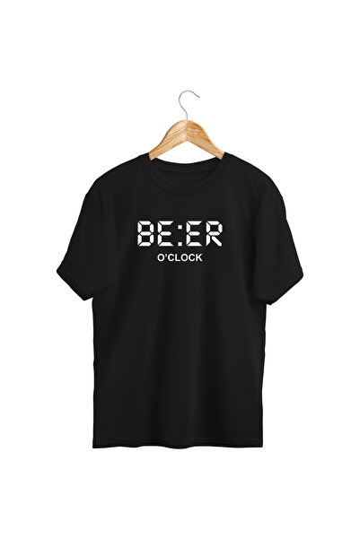 Beer Days Baskılı Oversize Unisex T-Shirt