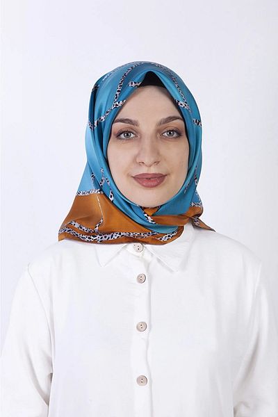 AWAM SILK 90*90 Silk Scarf - 100% Pure