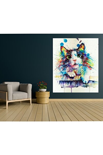 HDART Soyut Modern Kedi Duvar kanvas Tablo Tabloları Tablosu