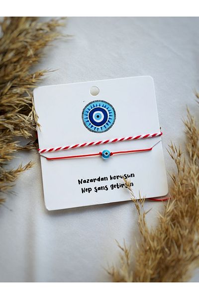 Atölye Merdiven Evil Eye Beaded Bracelet