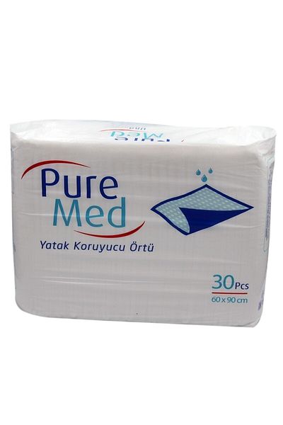 Puremed Patient Diaper Mattress Protector Cover 60x90 Cm 30 Pieces