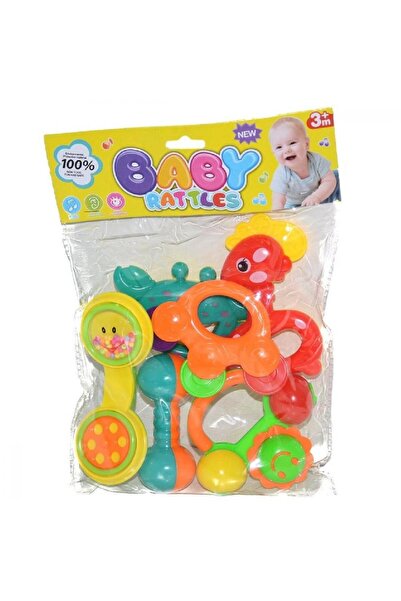 Webinay Home Baby Rattle Çoklu Çıngırak Seti 6'lı Set Yenidoğan Bebek Çıngıra...