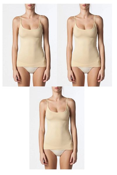 NBB 3-pack Seamless Rope Strap Undershirt