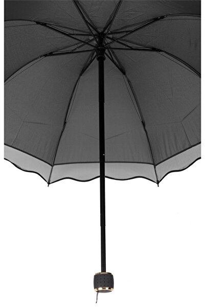 lstri Siyah Dantelli Kadın Şemsiyeleri