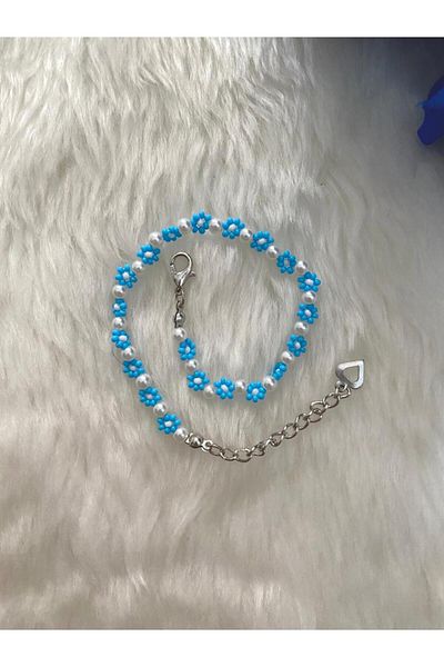 Beykan Anklet Pearl Daisy Design
