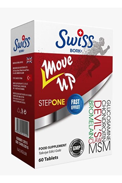 Bork Swiss Natural Bork Move Up Step One Glucosamine Msm 60 Tablet