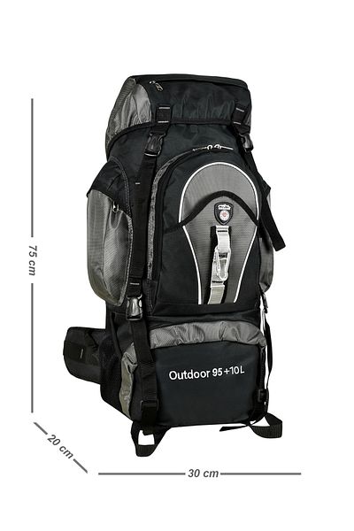 CAKARD MOUNTAINER BACKPACK OUTDOOR 95+10LT