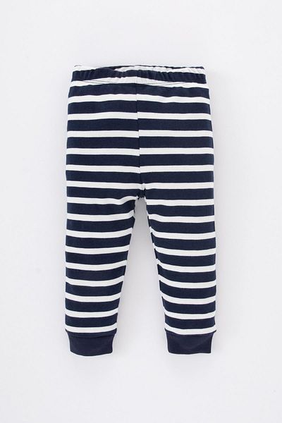 DeFacto Baby Boy Striped Long Sleeve Pajamas Set A9005A523Au