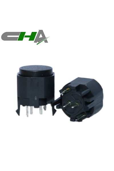 CHA مفتاح تشغيل/إيقاف C3002A-C1، دفع سريع، زر إعادة ضبط زر التحكم الصناعي (5 قطع)