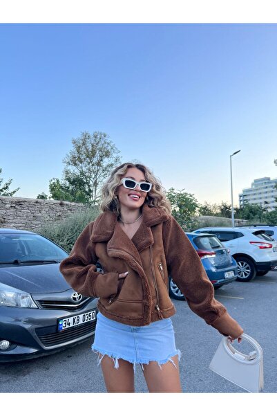 LACASE Long Furry Leather Jacket