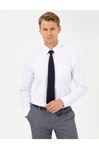 Pierre Cardin ΠΟΥΚΑΜΙΣΟ PIERRE CARDIN CLASSIC ΤΣΕΠΗΣ ΛΕΥΚΟ