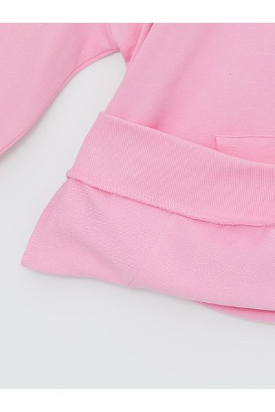 LC Waikiki Bedruckter Langarm Oversize Damen Hoodie Mutter Mädchen Kombination