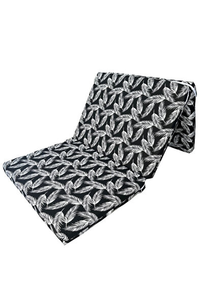 Vip Home Concept Market Ürünleri Katlanır Yer Yatağı (8 CM KALIN)Sünger Yatak 80x180x8 CM-SİYAH TÜY
