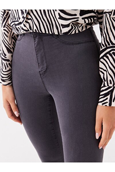 LC Waikiki Super Skinny Fit Damen-Jeanshose mit hoher Taille