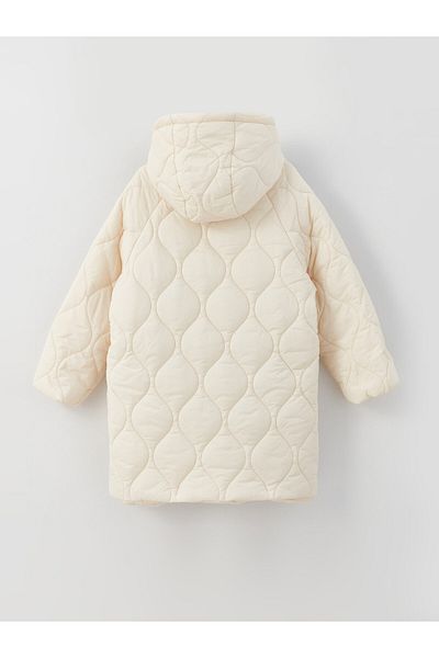 LC Waikiki Steppmantel für Mädchen mit Kapuze