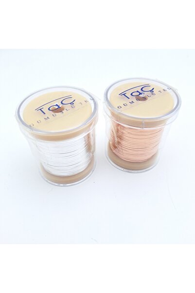 bihobio Gümüş Ve Bakır Tel Kırma Tel Bartın Teli 100gr 2'li Set