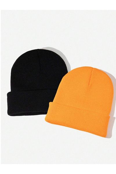 GYES Unisex Beret Folded Basic 2 Pieces