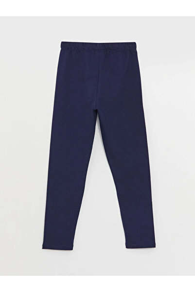 LC Waikiki LCW Kids Beli Lastikli Basic Kız Çocuk Uzun Tayt