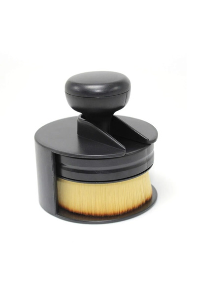 Fontenay فرشاة كريم الأساس، فرشاة خافي العيوب، فرشاة سوداء ناعمة، احترافية، سهلة الاستخدام