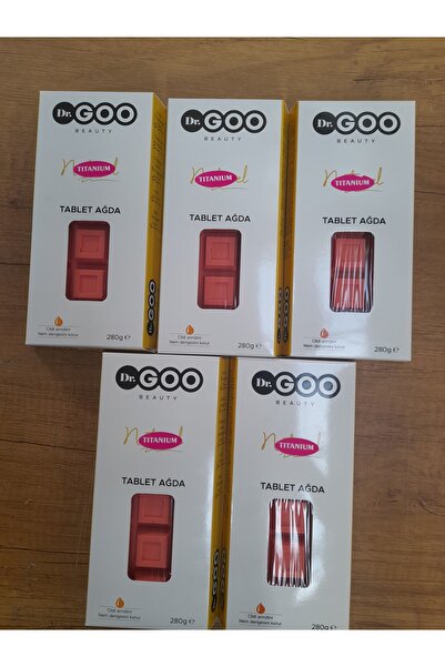 DRGOO Dr.goo Beauty Pink Tablet Ağda 280 gr 5 Adet