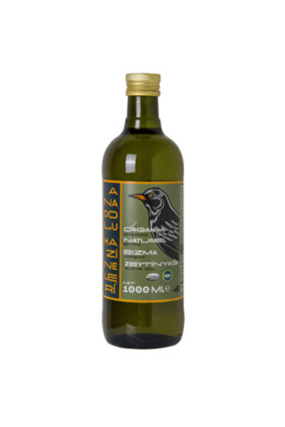 Anadolu Hazineleri Organik Naturel Sızma Zeytinyağı 1 L ( 4 ADET )