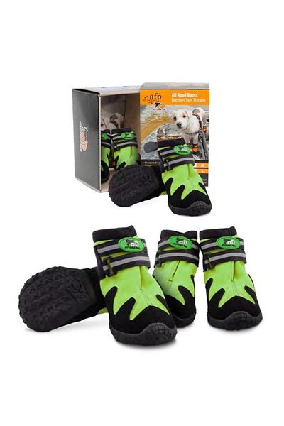 Afp Green Outdoor Dog Shoes - L 5 cm